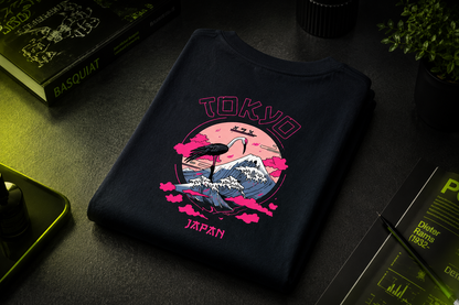 Tokyo Japan Graphic Oversized T-Shirt