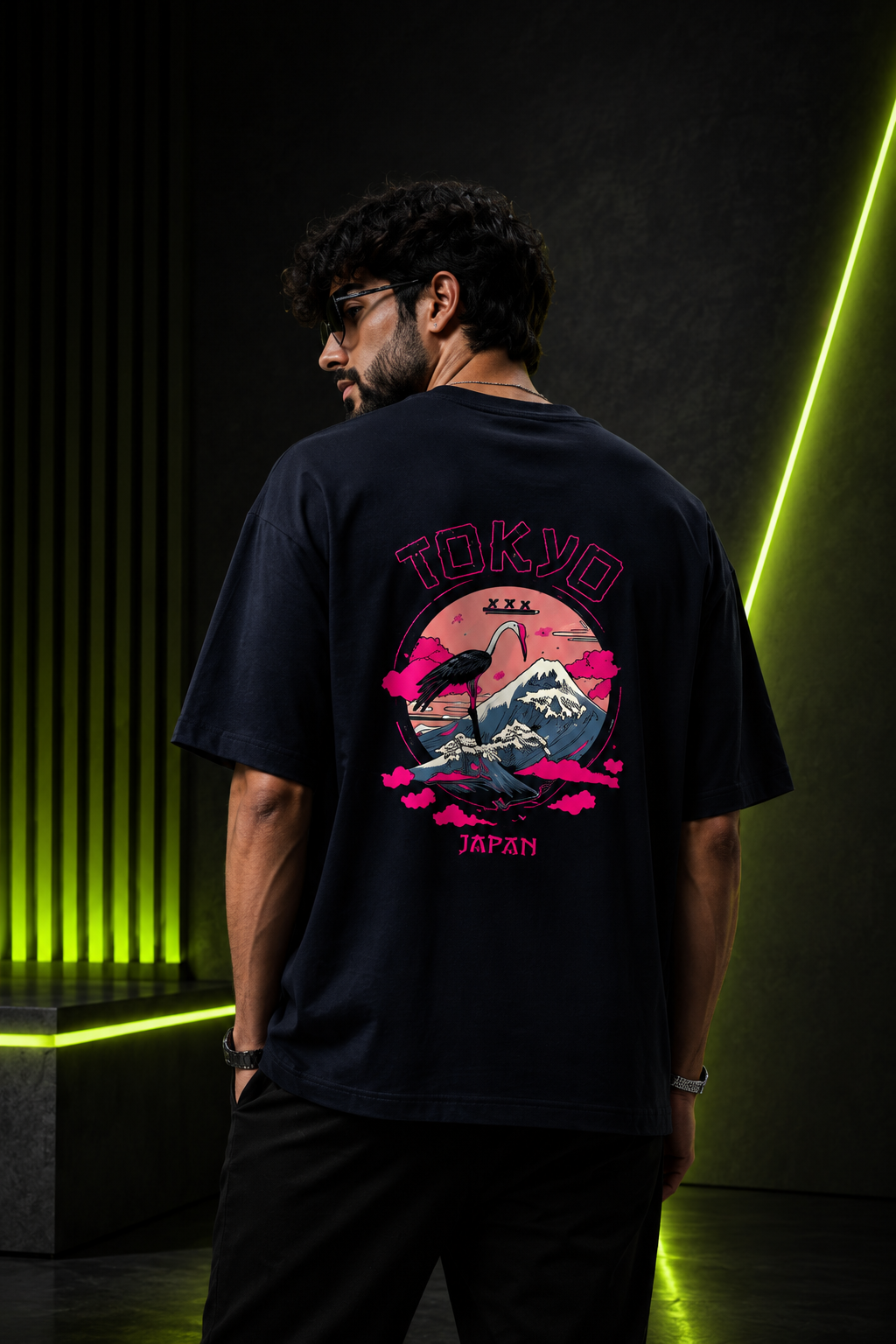 Tokyo Japan Graphic Oversized T-Shirt