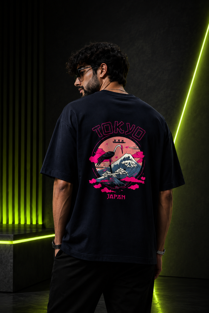 Tokyo Japan Graphic Oversized T-Shirt