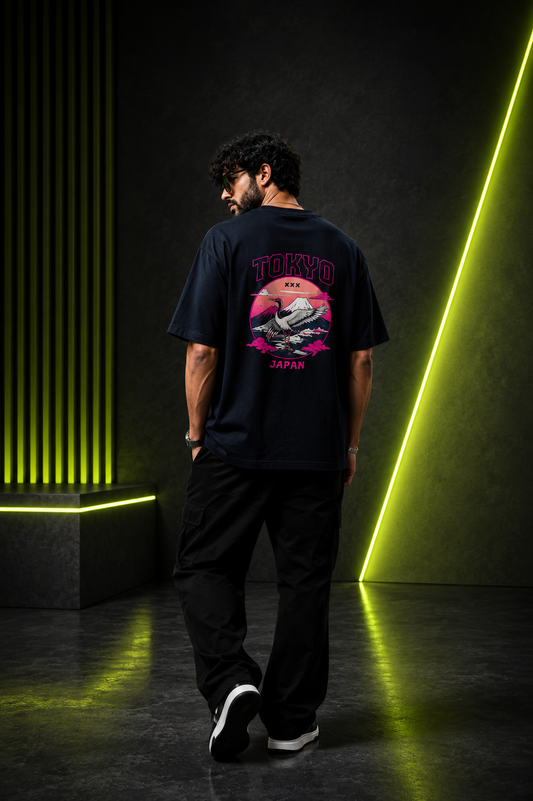 Tokyo Japan Graphic Oversized T-Shirt